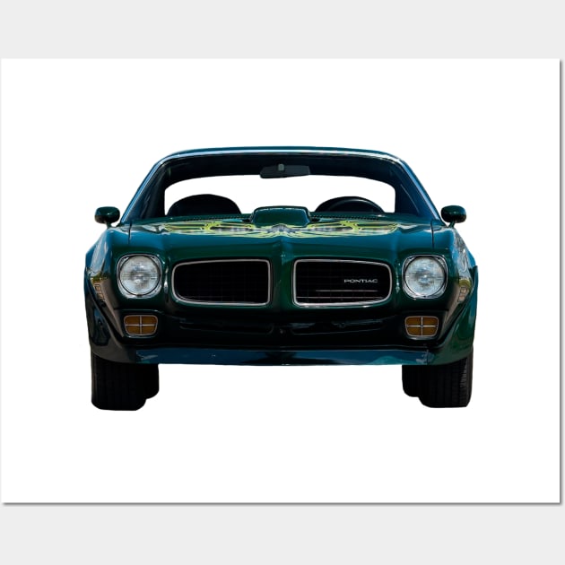 1973 Pontiac Firebird Trans AM Wall Art by Permages LLC